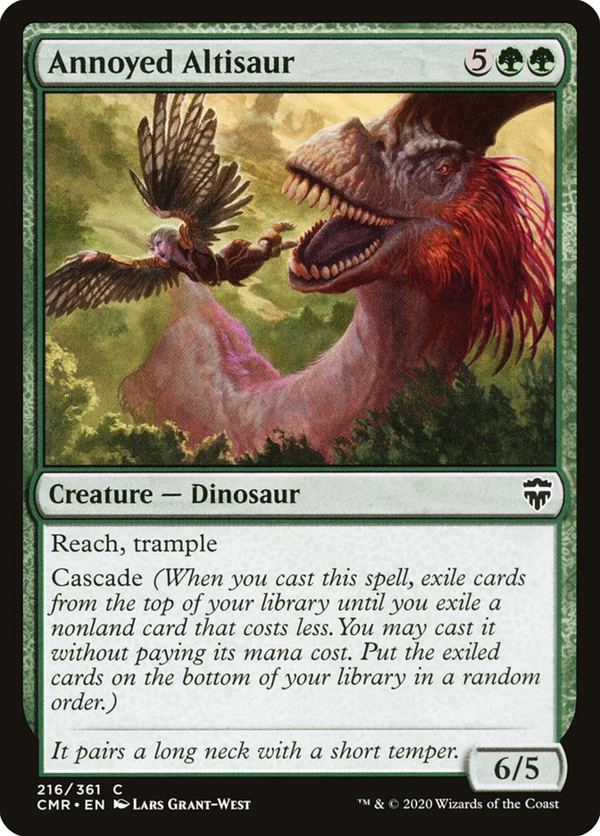 Annoyed Altisaur [Commander Legends] | Silver Goblin