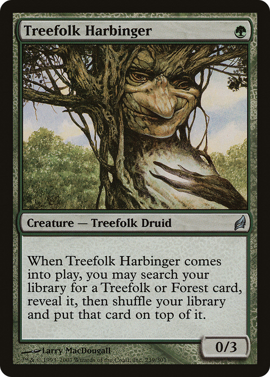 Treefolk Harbinger (239) - Lorwyn