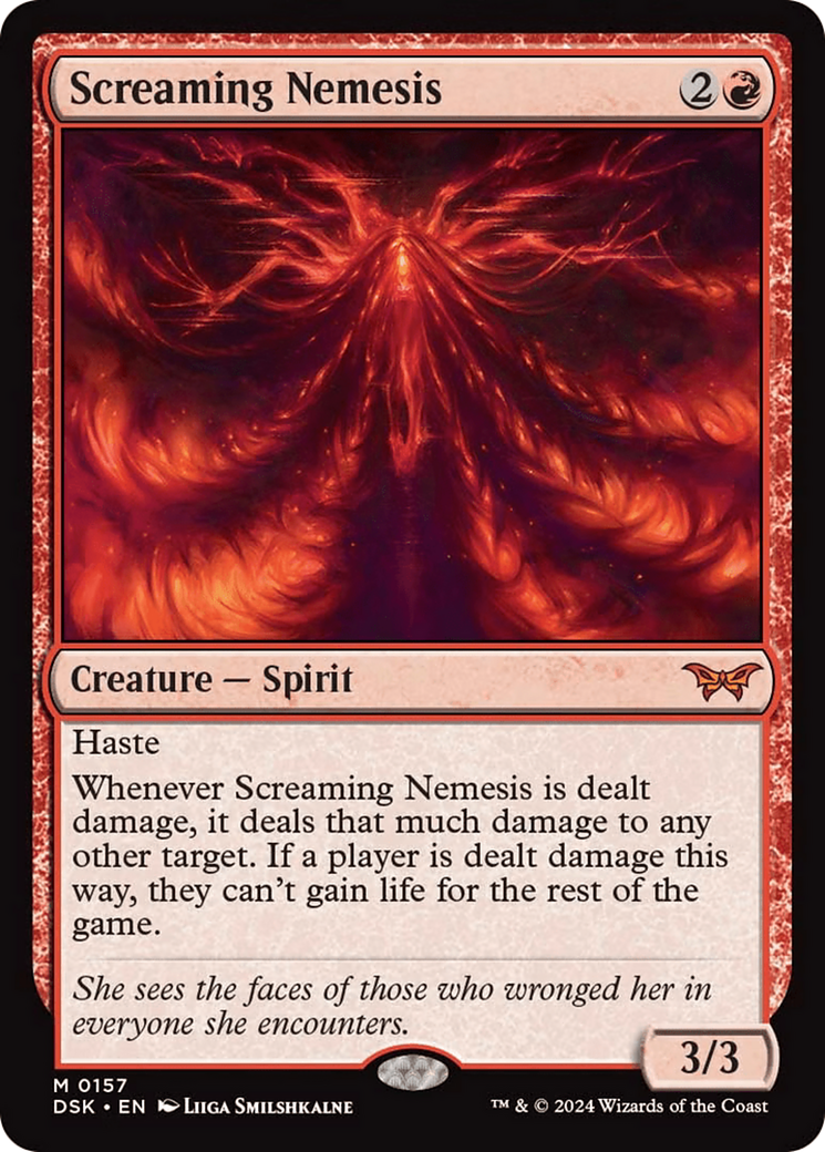 Screaming Nemesis [Duskmourn: House of Horror] | Silver Goblin