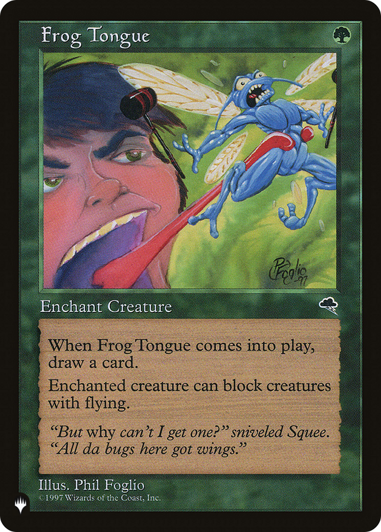 Frog Tongue (Retro) (TMP-228) - The List