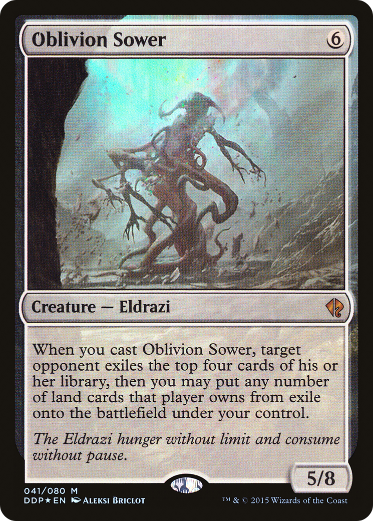 Oblivion Sower (041) Foil - Duel Decks: Zendikar vs. Eldrazi
