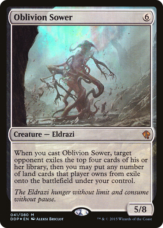 Oblivion Sower (041) Foil - Duel Decks: Zendikar vs. Eldrazi