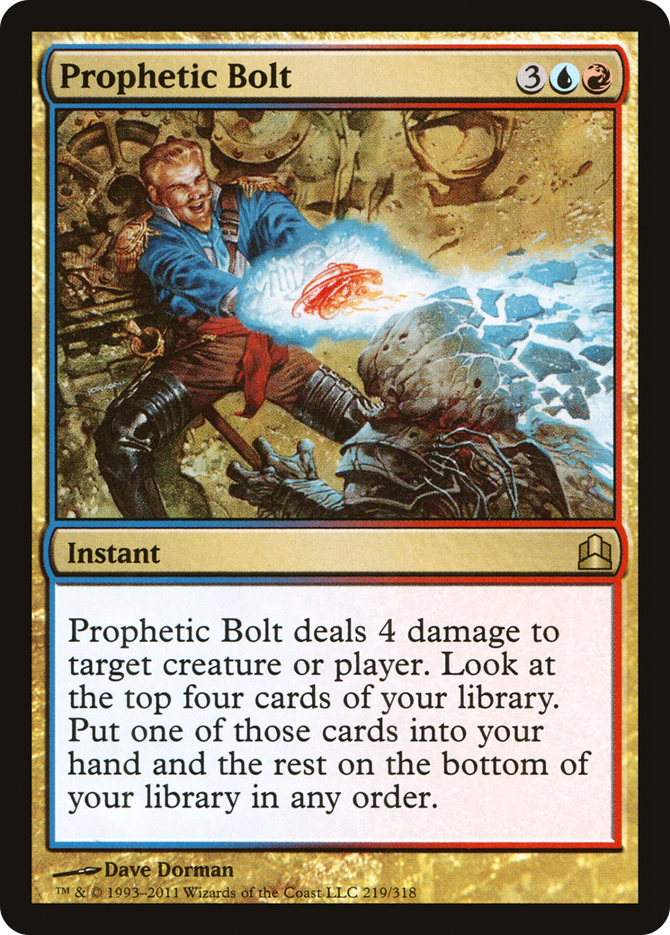 Prophetic Bolt (219) - Commander 2011