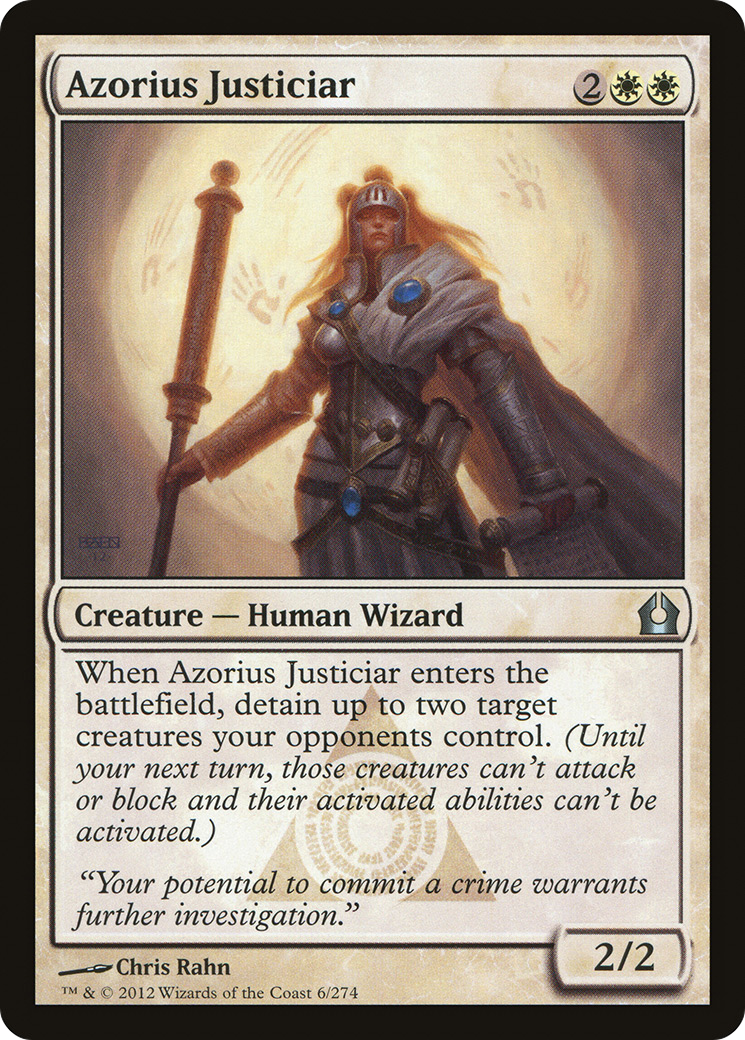 Azorius Justiciar (006) - Return to Ravnica
