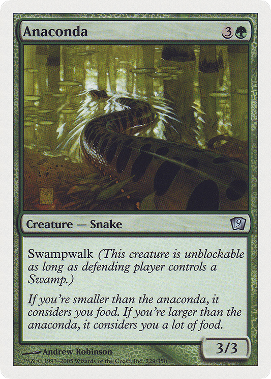 Anaconda (229) Foil - Ninth Edition