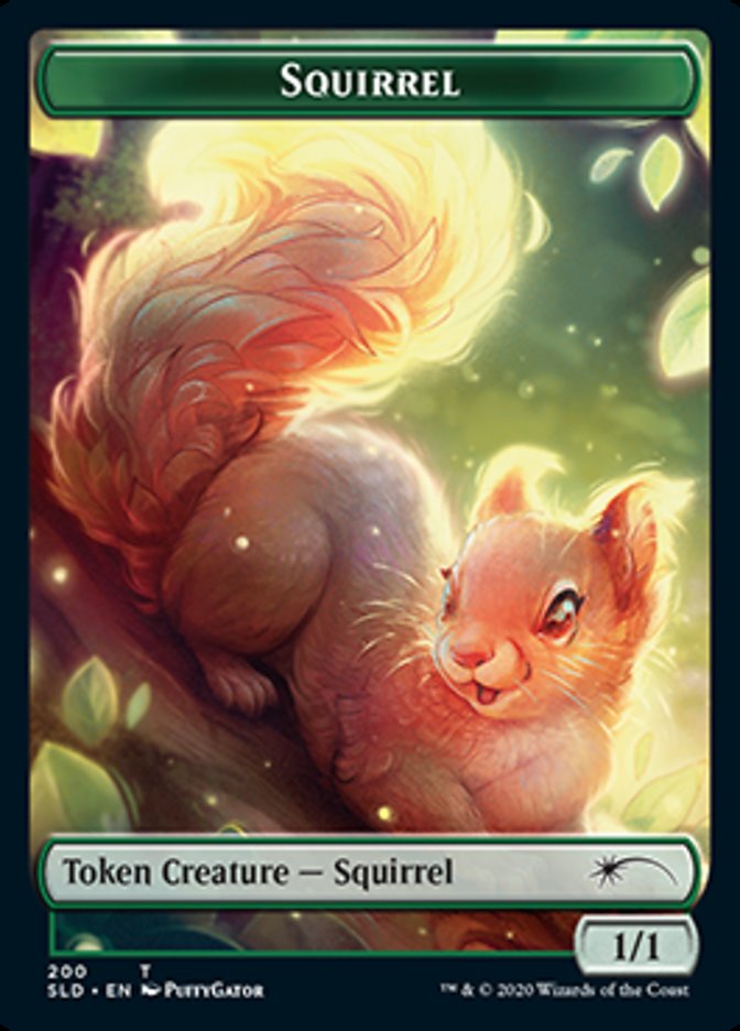 Squirrel Token [Secret Lair Drop Series] | Silver Goblin