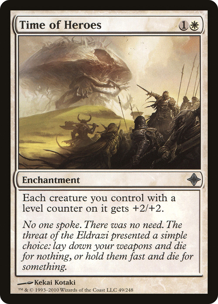 Time of Heroes (049) Foil - Rise of the Eldrazi