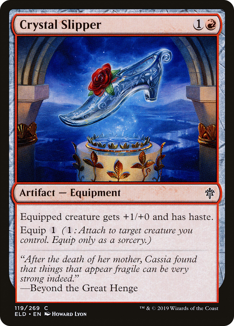 Crystal Slipper (119) Foil - Throne of Eldraine