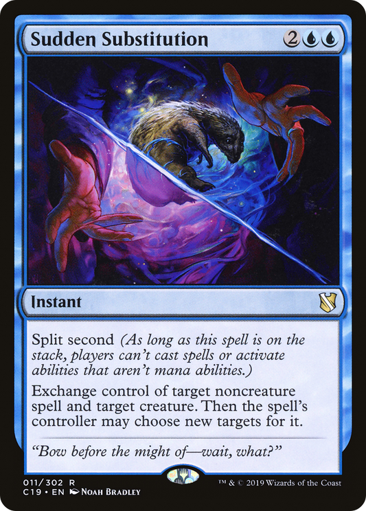 Sudden Substitution (011) - Commander 2019