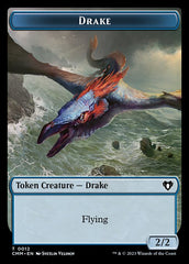 Eldrazi Spawn // Drake Double-Sided Token [Commander Masters Tokens] | Silver Goblin