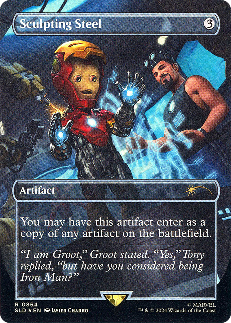 Sculpting Steel (864) Foil - Secret Lair Drop