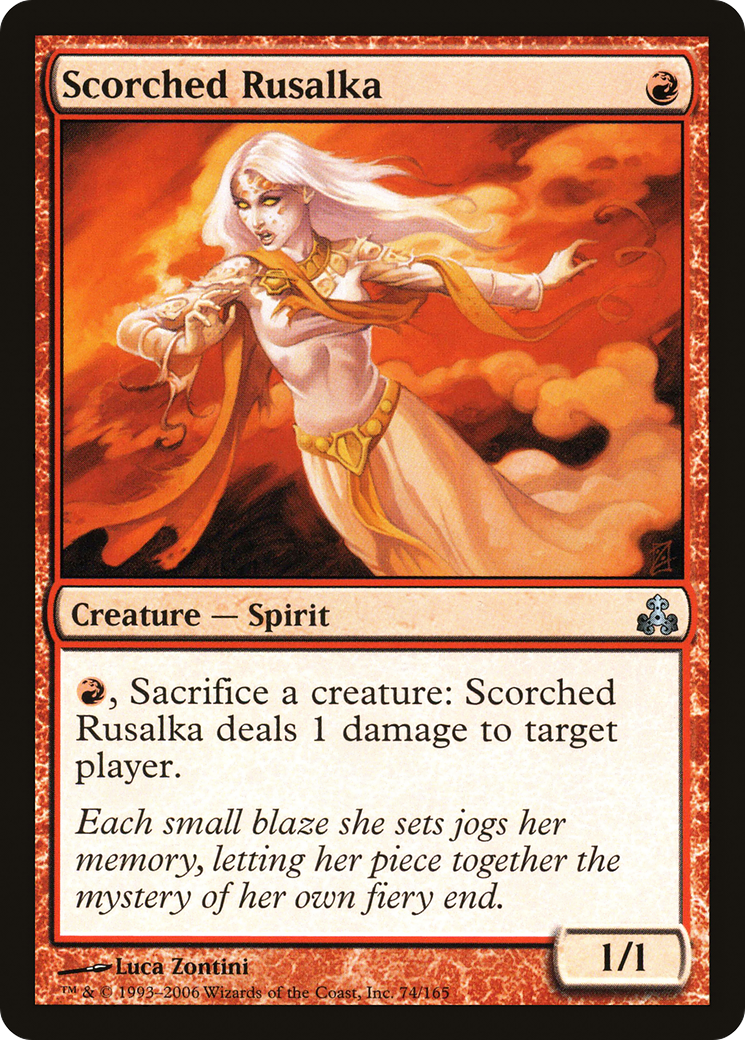 Scorched Rusalka (074) Foil - Guildpact