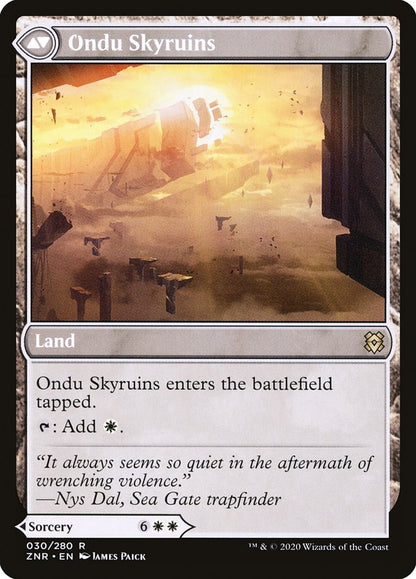 Ondu Inversion (030) Foil - Zendikar Rising