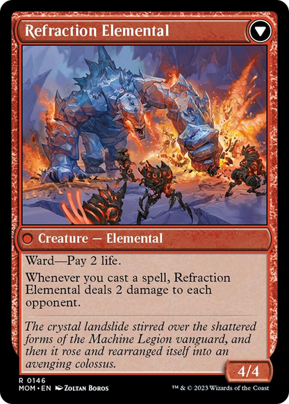 Invasion of Karsus // Refraction Elemental (146) - March of the Machine