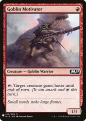 Goblin Motivator [Mystery Booster] | Silver Goblin