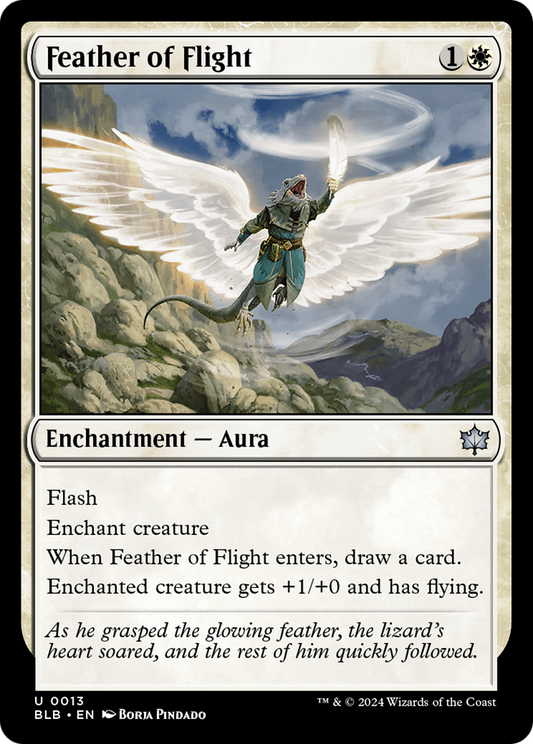 Feather of Flight [Bloomburrow] Foil