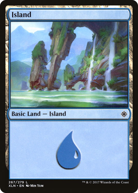 Island (267) [Ixalan] Foil