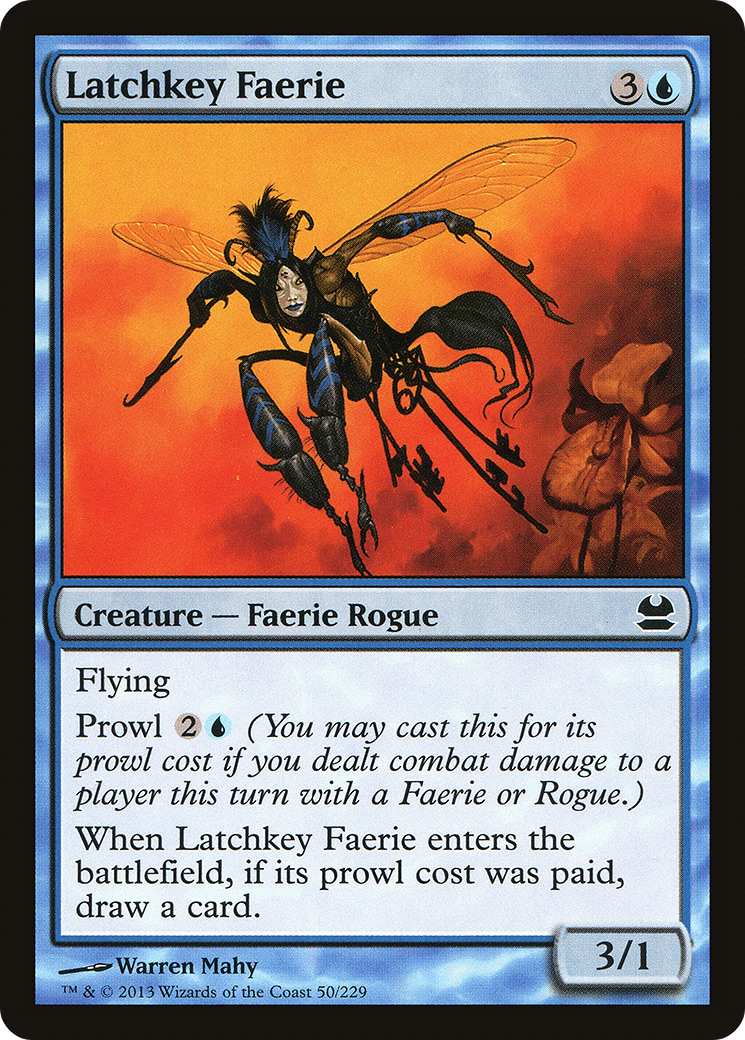 Latchkey Faerie (050) - Modern Masters