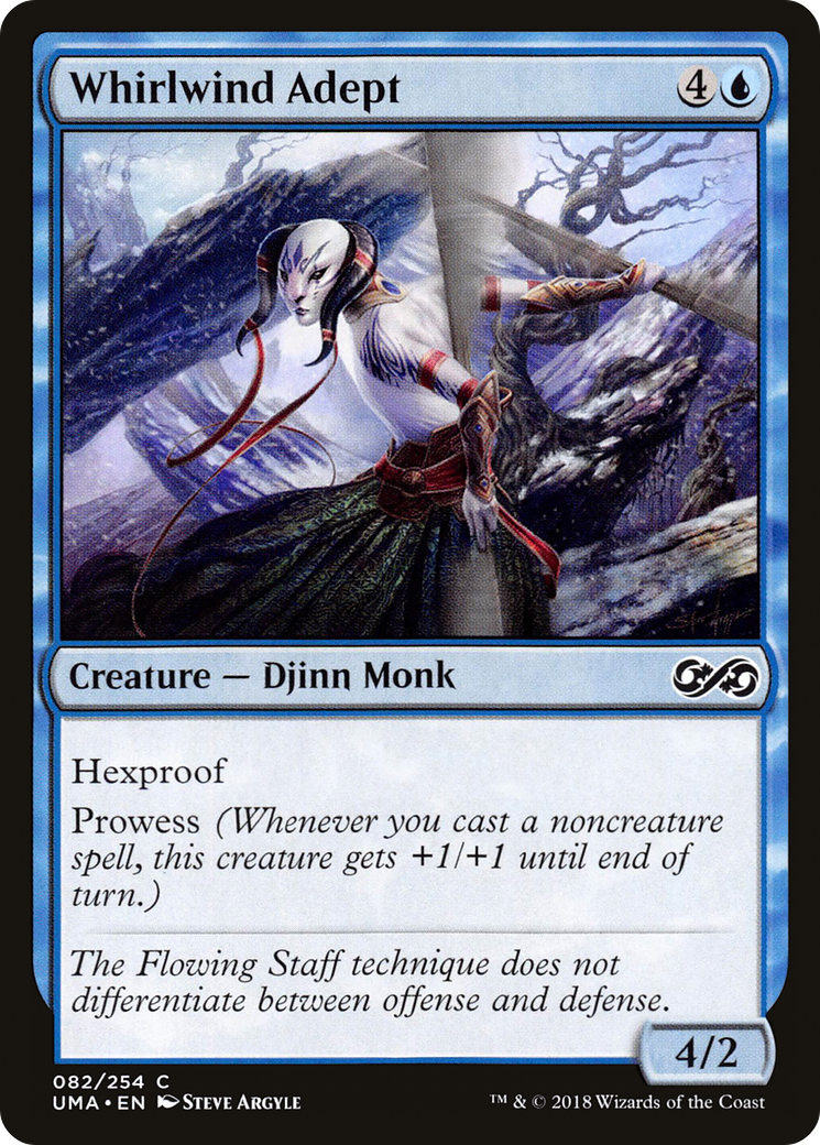 Whirlwind Adept (082) Foil - Ultimate Masters