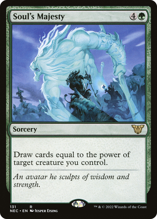 Soul's Majesty (131) - Neon Dynasty Commander