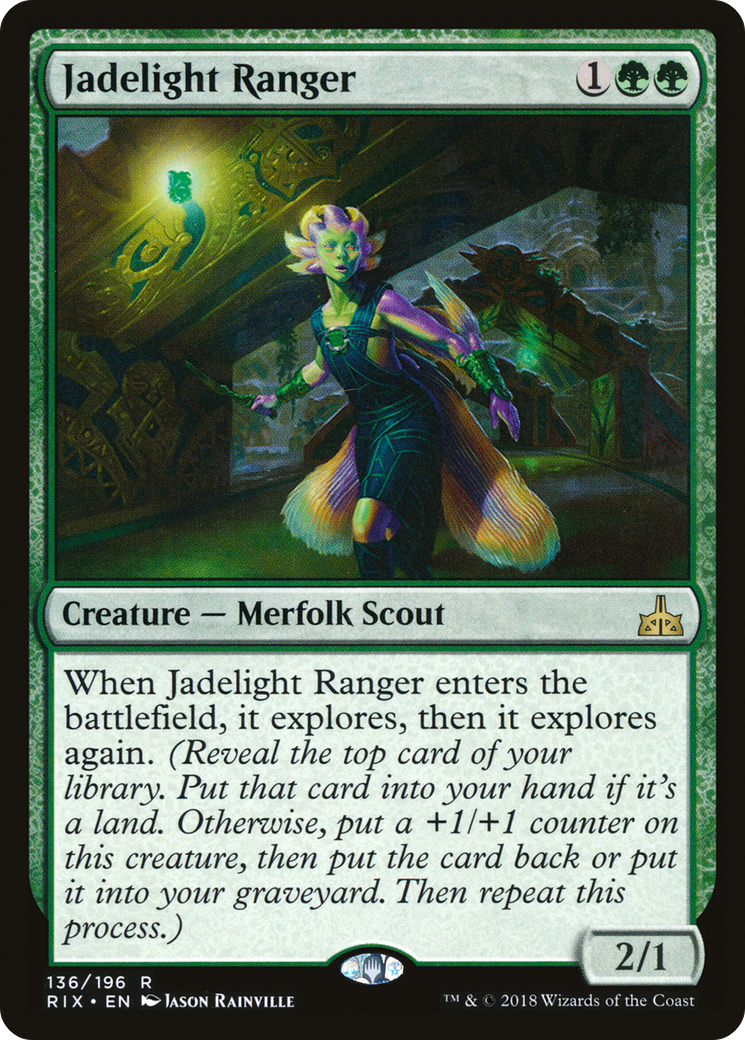 Jadelight Ranger (136) Foil - Rivals of Ixalan