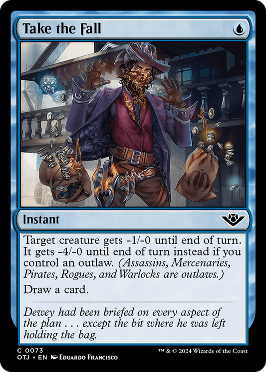 Take the Fall [Outlaws of Thunder Junction] Foil