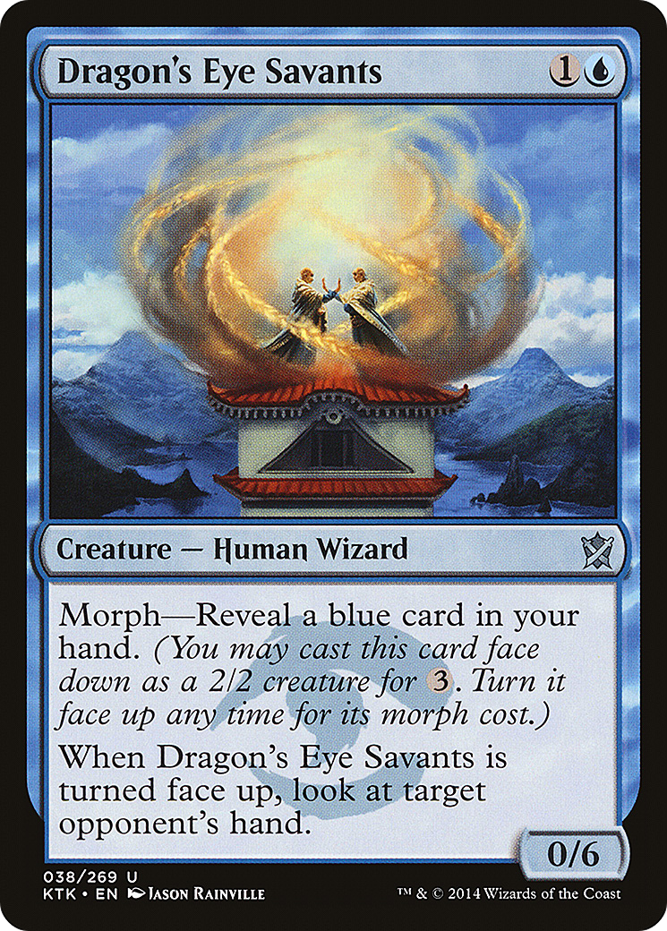 Dragon's Eye Savants (038) Foil - Khans of Tarkir