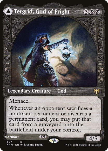 Tergrid, God of Fright // Tergrid's Lantern (Showcase) (307) Foil - Kaldheim