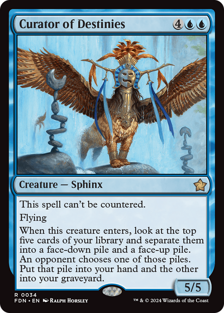 Curator of Destinies [Foundations] Foil