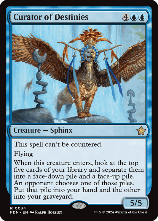 Curator of Destinies [Foundations] Foil