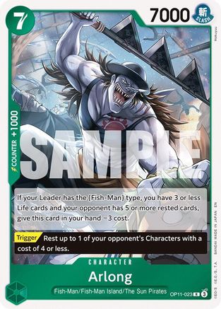 Arlong (OP11-023) Foil