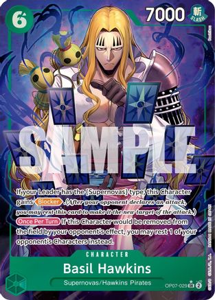 Basil Hawkins (Parallel) (OP07-029) Foil