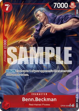 Benn.Beckman (Parallel) (OP09-009) Foil