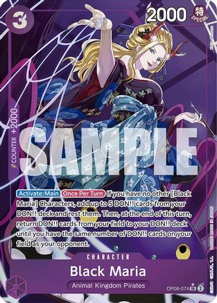 Black Maria (Parallel) (OP08-074) Foil