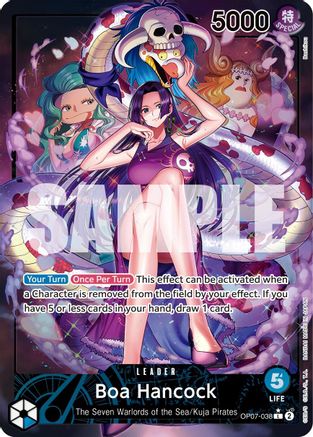 Boa Hancock (Parallel) (OP07-038) Foil