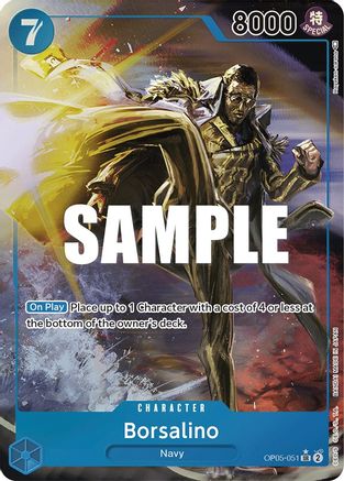 Borsalino (Alternate Art) (OP05-051) Foil