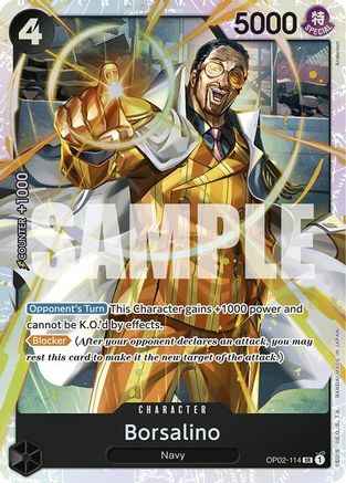 Borsalino (Reprint) (OP02-114) Foil