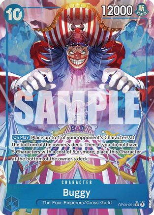 Buggy (Alternate Art) (OP09-051) Foil