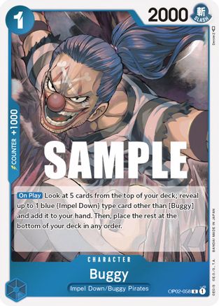 Buggy (OP02-058) Foil