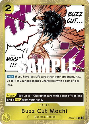 Buzz Cut Mochi (OP03-119) Foil