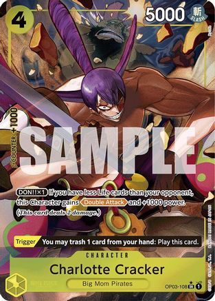Charlotte Cracker (Alternate Art) (OP03-108) Foil