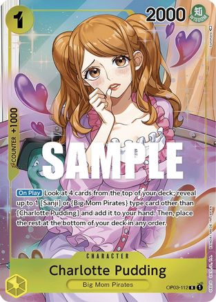 Charlotte Pudding (Alternate Art) (OP03-112) Foil
