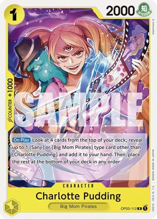 Charlotte Pudding (OP03-112) (Reprint)