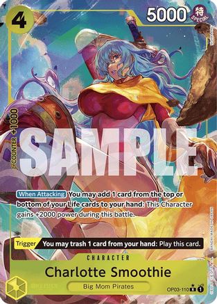 Charlotte Smoothie (Full Art) (OP03-110) Foil