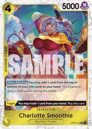 Charlotte Smoothie (Jolly Roger Foil) (OP03-110) Foil