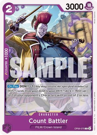 Count Battler (OP06-075)