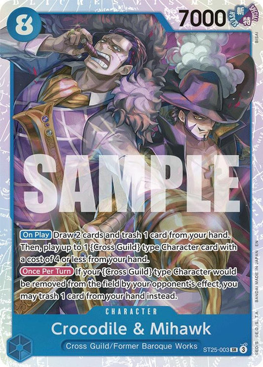 Crocodile & Mihawk (ST25-003) Foil