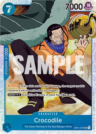 Crocodile (OP01-067) Foil