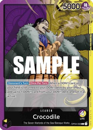 Crocodile (OP04-058)