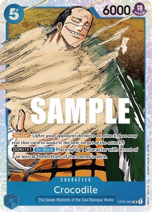 Crocodile (ST03-003) Foil